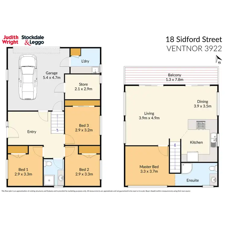 Floorplan of Homely house listing, 18 Sidford Street, Ventnor VIC 3922