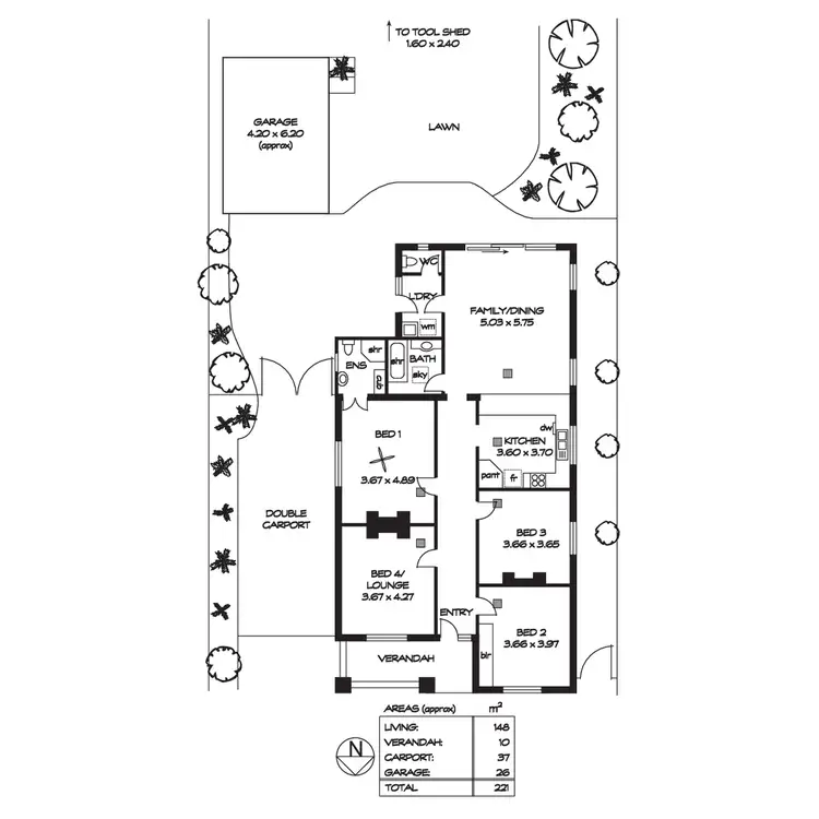 Floorplan of Homely house listing, 53 Corunna Avenue, Colonel Light Gardens SA 5041