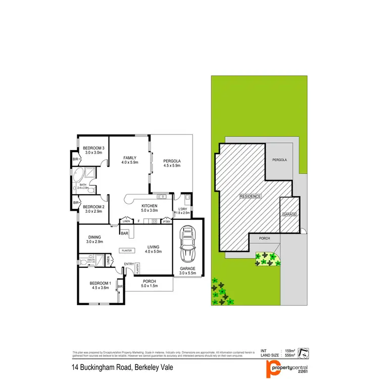 Floorplan of Homely house listing, 14 Buckingham Road, Berkeley Vale NSW 2261