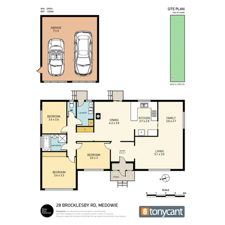 Floorplan of Homely house listing, 28 Brocklesby Road, Medowie NSW 2318