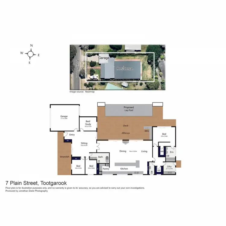 Floorplan of Homely house listing, 7 Plain Street, Tootgarook VIC 3941
