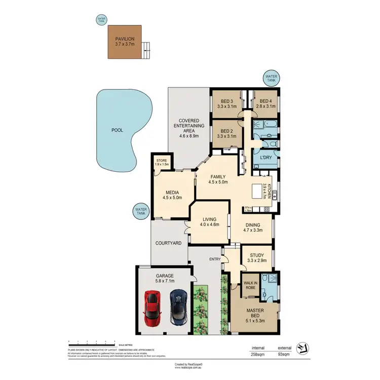 Floorplan of Homely house listing, 58 Parasol Street, Bellbowrie QLD 4070