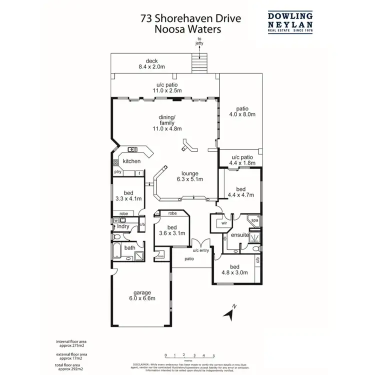 Floorplan of Homely house listing, 73 Shorehaven Drive, Noosa Waters QLD 4566