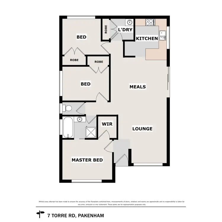 Floorplan of Homely house listing, 7 Torre Road, Pakenham VIC 3810