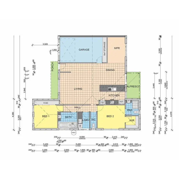 Floorplan of Homely townhouse listing, 7/38 - 40 Darling Street, Sale VIC 3850
