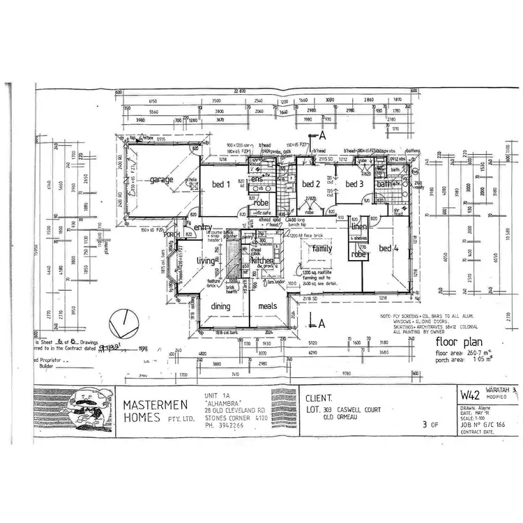 Floorplan of Homely house listing, 9 Caswell Court, Ormeau QLD 4208