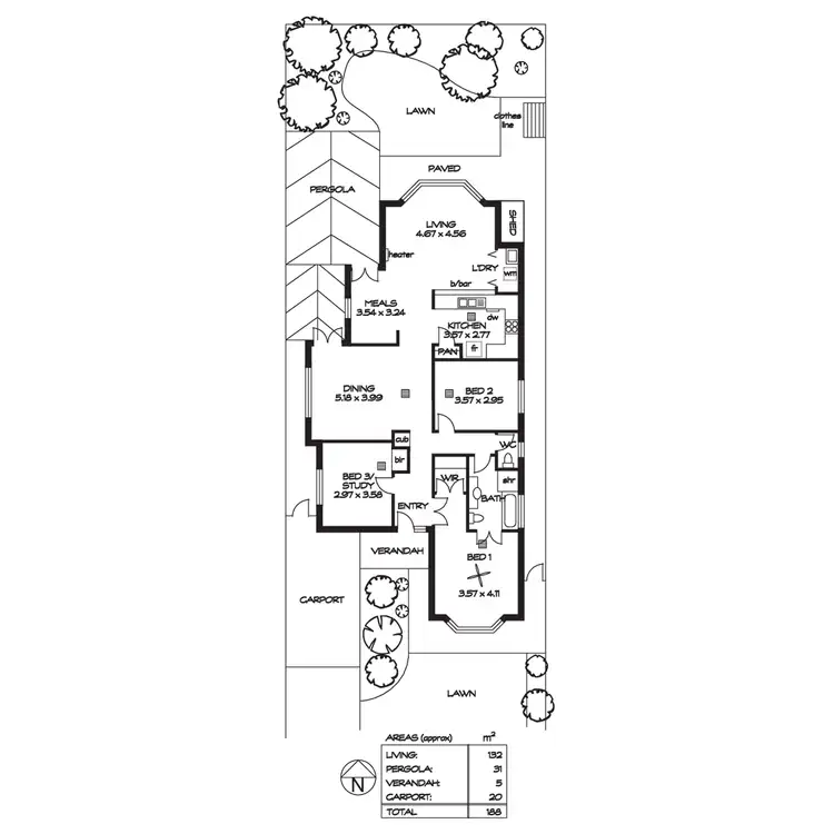 Floorplan of Homely house listing, 22 Gurr Street, Goodwood SA 5034