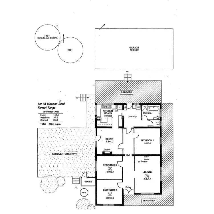 Floorplan of Homely rural property listing, Address available on request