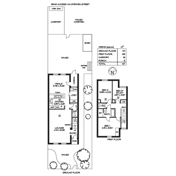 Floorplan of Homely house listing, 54 Appelbee Crescent, Norwood SA 5067