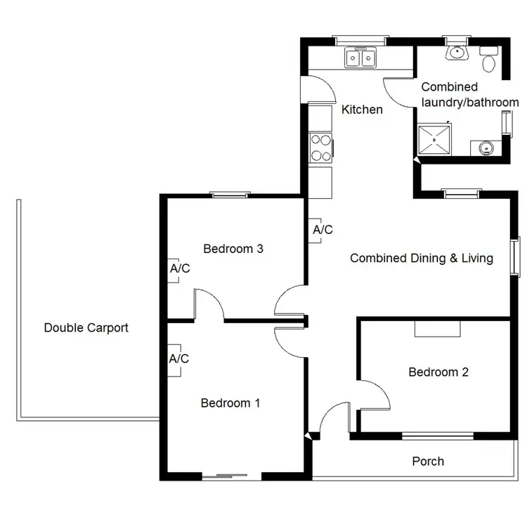 Floorplan of Homely house listing, 54 Carlton Parade, Port Augusta SA 5700