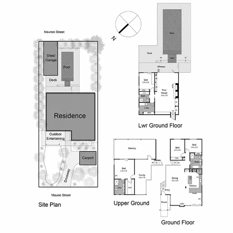 Floorplan of Homely house listing, 34 Maude Street, Mount Martha VIC 3934