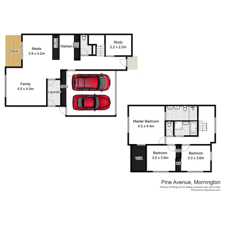 Floorplan of Homely townhouse listing, 3 Pine Avenue, Mornington VIC 3931
