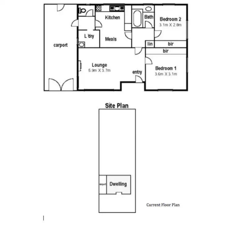 Floorplan of Homely house listing, 75 Winter Crescent, Reservoir VIC 3073