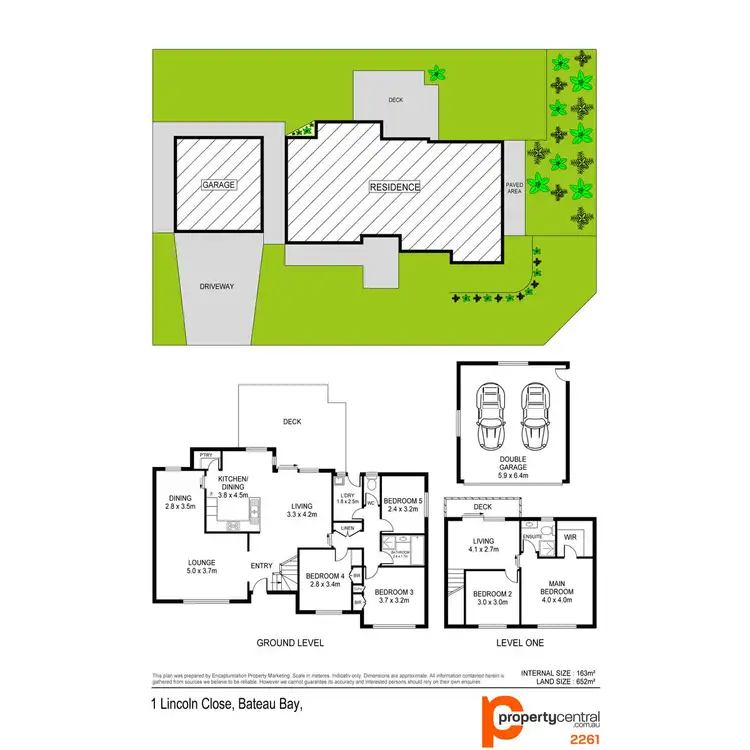 Floorplan of Homely house listing, 1 Lincoln Close, Bateau Bay NSW 2261