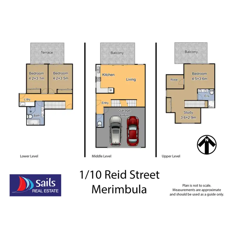Floorplan of Homely apartment listing, 1/10-12 Reid Street, Merimbula NSW 2548
