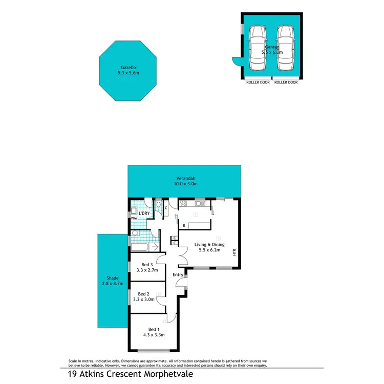 Floorplan of Homely house listing, 19 Atkins Crescent, Morphett Vale SA 5162