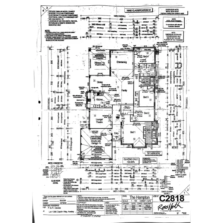 Floorplan of Homely house listing, 4 Daplin Way, Aveley WA 6069