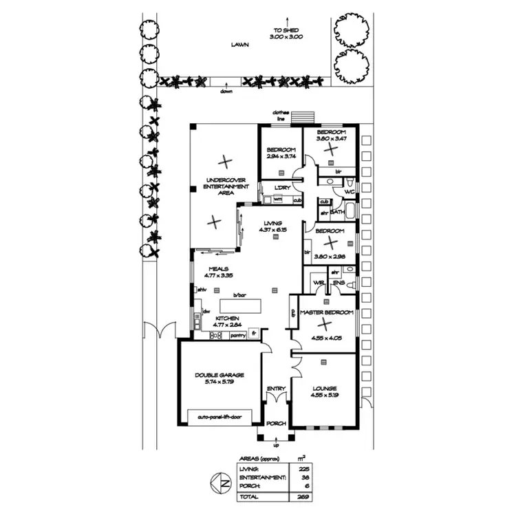 Floorplan of Homely house listing, 15 Lorraine Avenue, Lockleys SA 5032