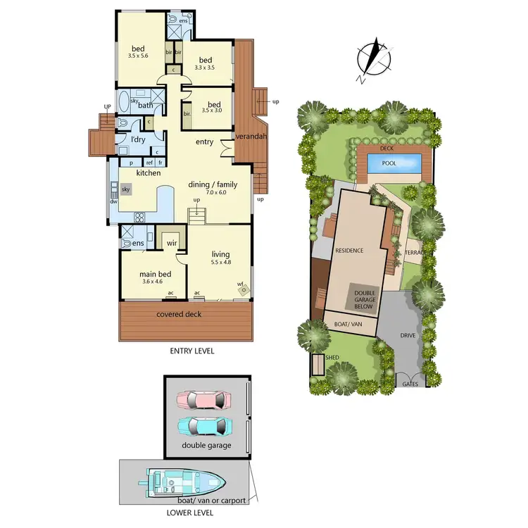 Floorplan of Homely house listing, 62 Glenisla Drive, Mount Martha VIC 3934