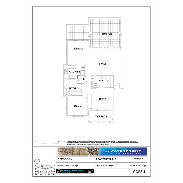 Floorplan of Homely apartment listing, 118/5 Stromboli Strait, Wentworth Point NSW 2127
