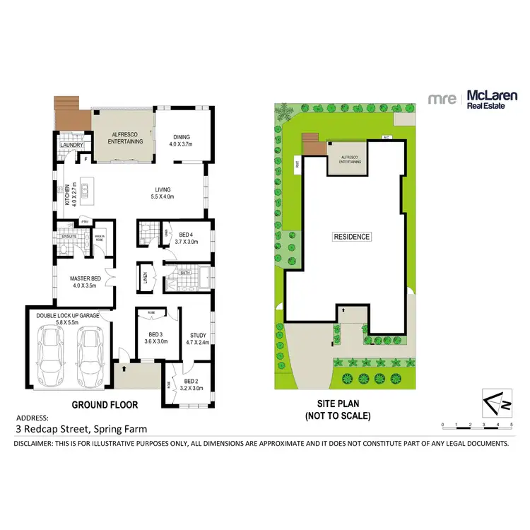 Floorplan of Homely house listing, 3 Redcap Street, Spring Farm NSW 2570