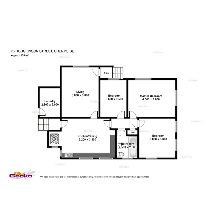 Floorplan of Homely house listing, 73 Hodgkinson Street, Chermside QLD 4032
