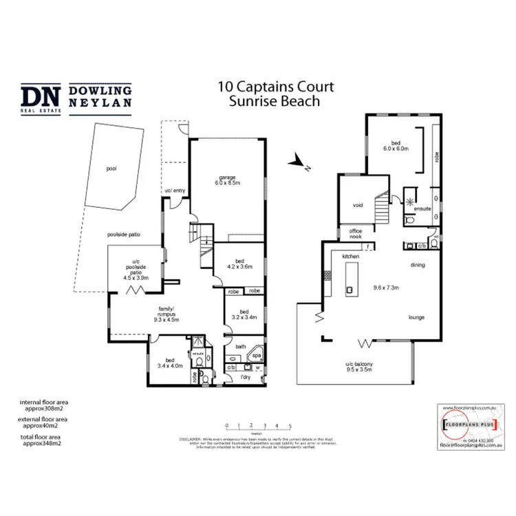 Floorplan of Homely house listing, 10 Captains Court, Sunrise Beach QLD 4567
