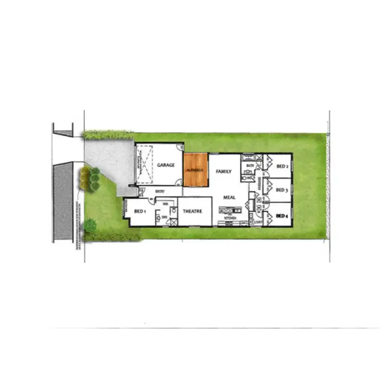 Floorplan of Homely house listing, 89 Westwood Boulevard, Keysborough VIC 3173