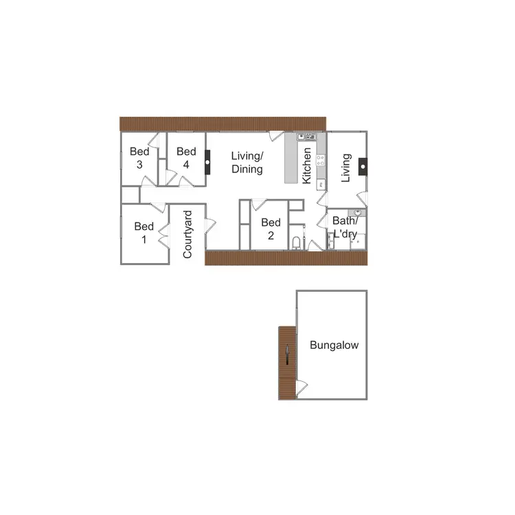 Floorplan of Homely house listing, Address available on request