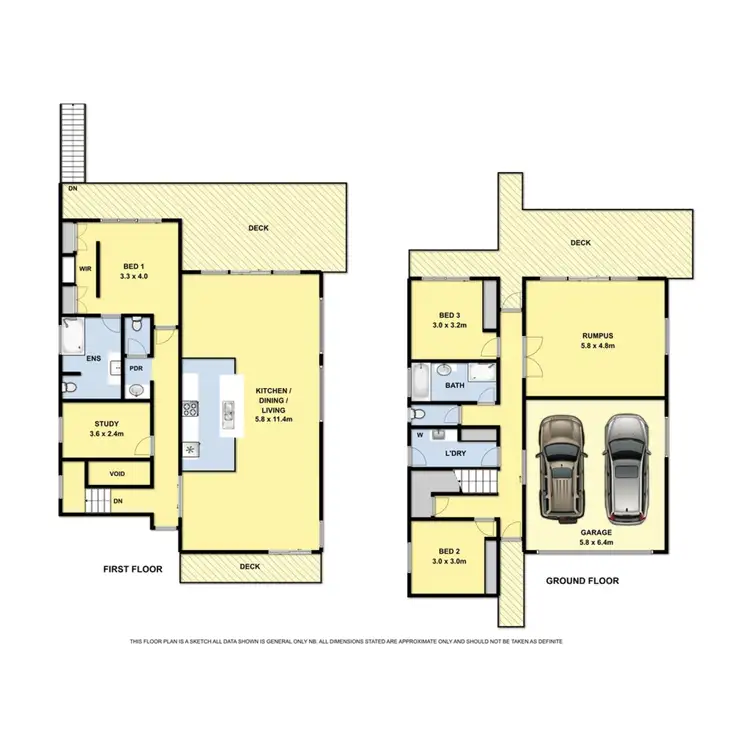 Floorplan of Homely house listing, 38 Grandview Road, Torquay VIC 3228