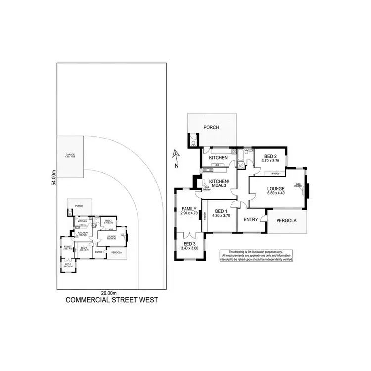 Floorplan of Homely house listing, 284 Commercial Street West, Mount Gambier SA 5290