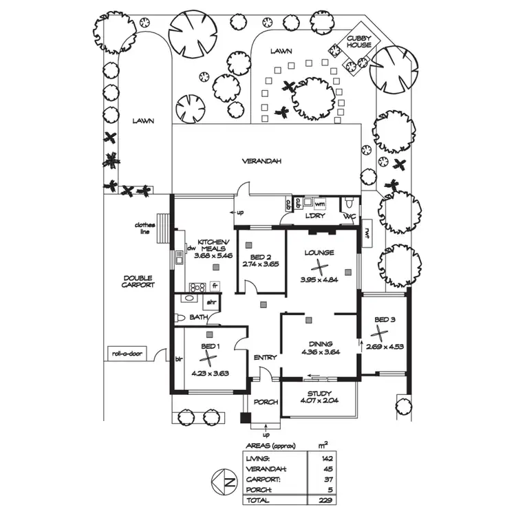 Floorplan of Homely house listing, 90 Portrush Road, Payneham South SA 5070