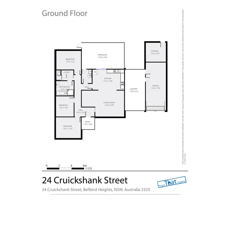 Floorplan of Homely house listing, 24 Cruickshank Street, Bellbird Heights NSW 2325