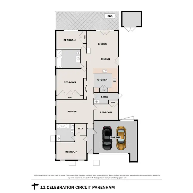 Floorplan of Homely house listing, 11 Celebration Circuit, Pakenham VIC 3810