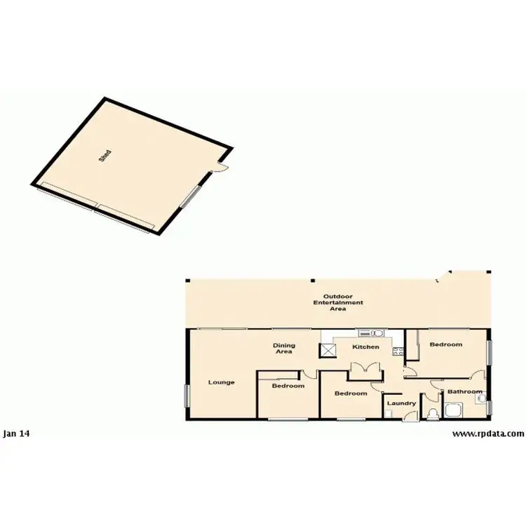 Floorplan of Homely house listing, 5 Brae Court, Caboolture QLD 4510