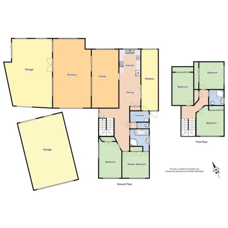 Floorplan of Homely house listing, 6 Kelsey Court, Craigieburn VIC 3064