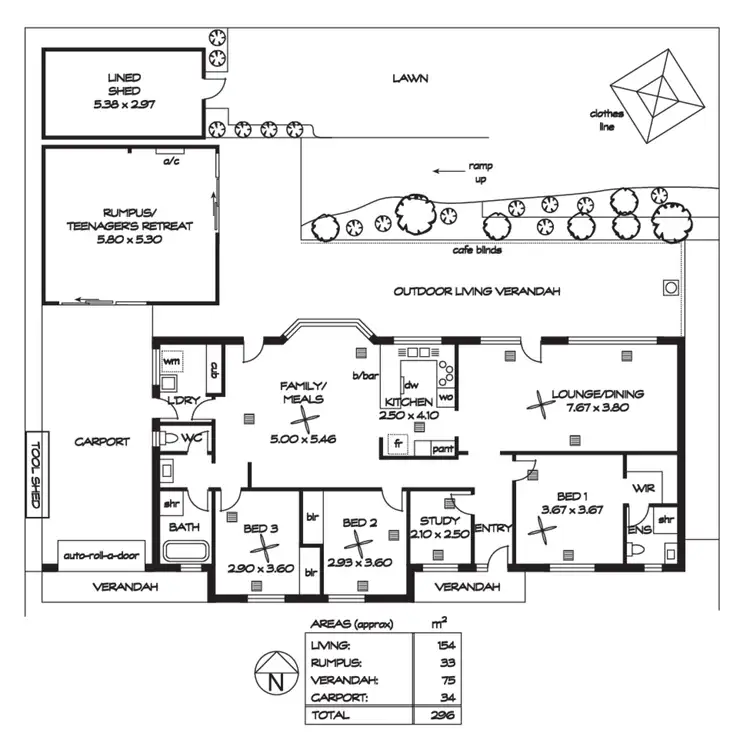 Floorplan of Homely house listing, 6 Cornwall Street, Golden Grove SA 5125