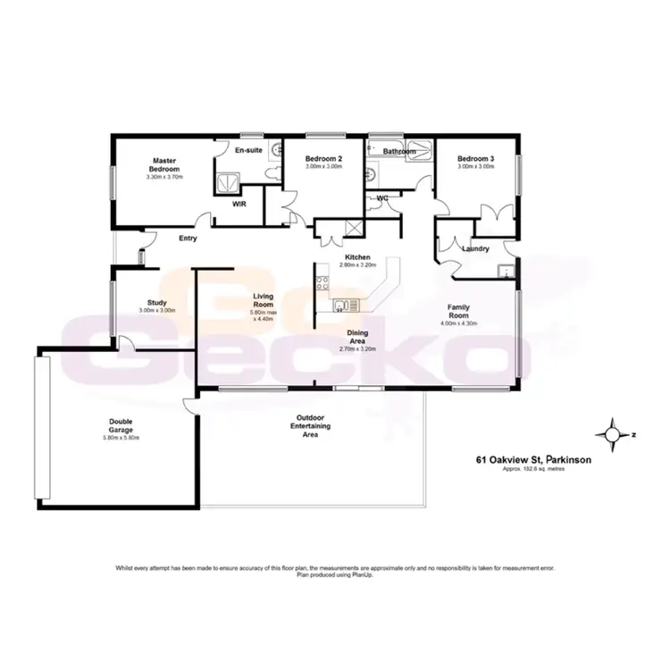 Floorplan of Homely house listing, 61 Oakview Street, Parkinson QLD 4115
