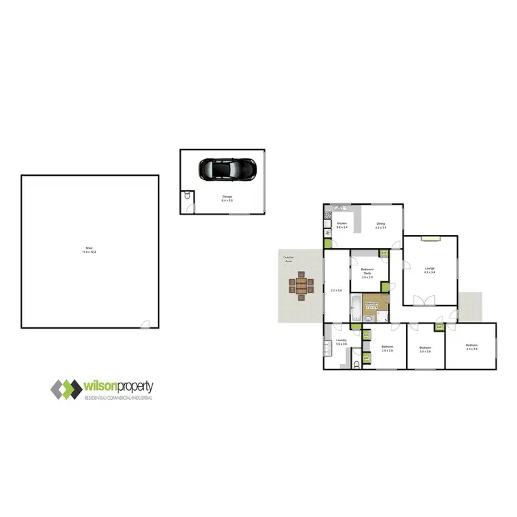 Floorplan of Homely house listing, 1-3 Norman Street, Traralgon VIC 3844