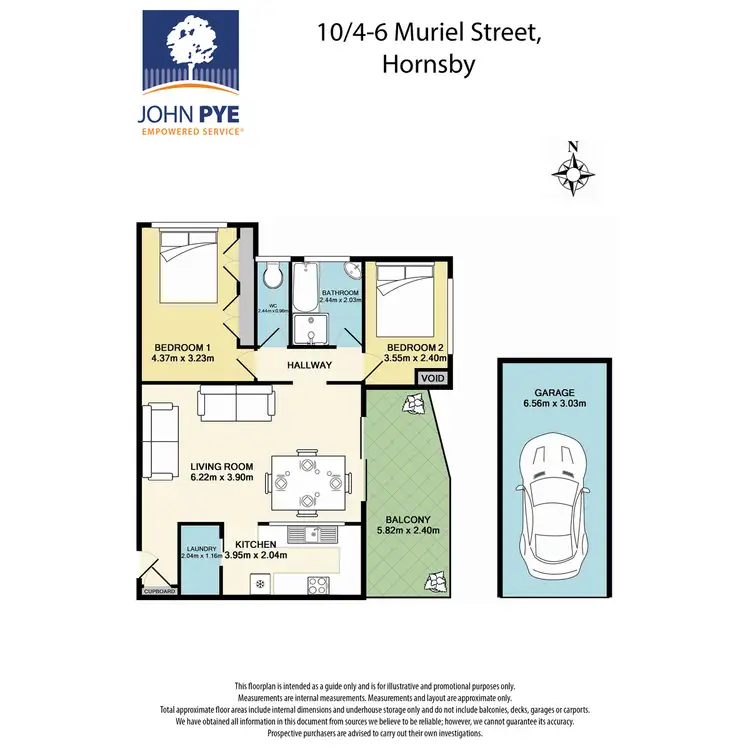Floorplan of Homely unit listing, 10/4-6 Muriel Street, Hornsby NSW 2077