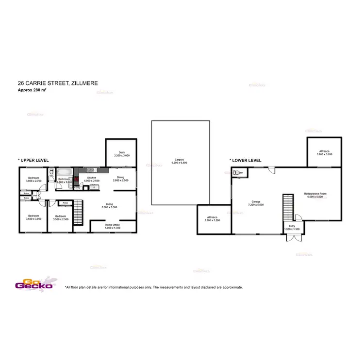 Floorplan of Homely house listing, 26 Carrie Street, Zillmere QLD 4034
