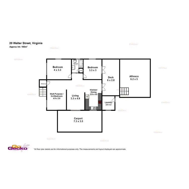 Floorplan of Homely house listing, 20 Walter Street, Virginia QLD 4014