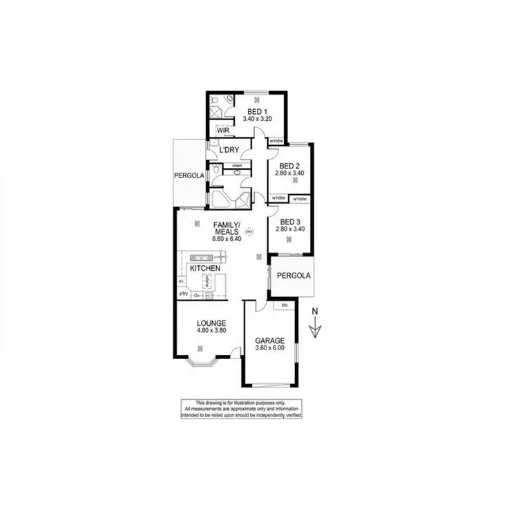 Floorplan of Homely house listing, 2/5A William Street, Mount Gambier SA 5290
