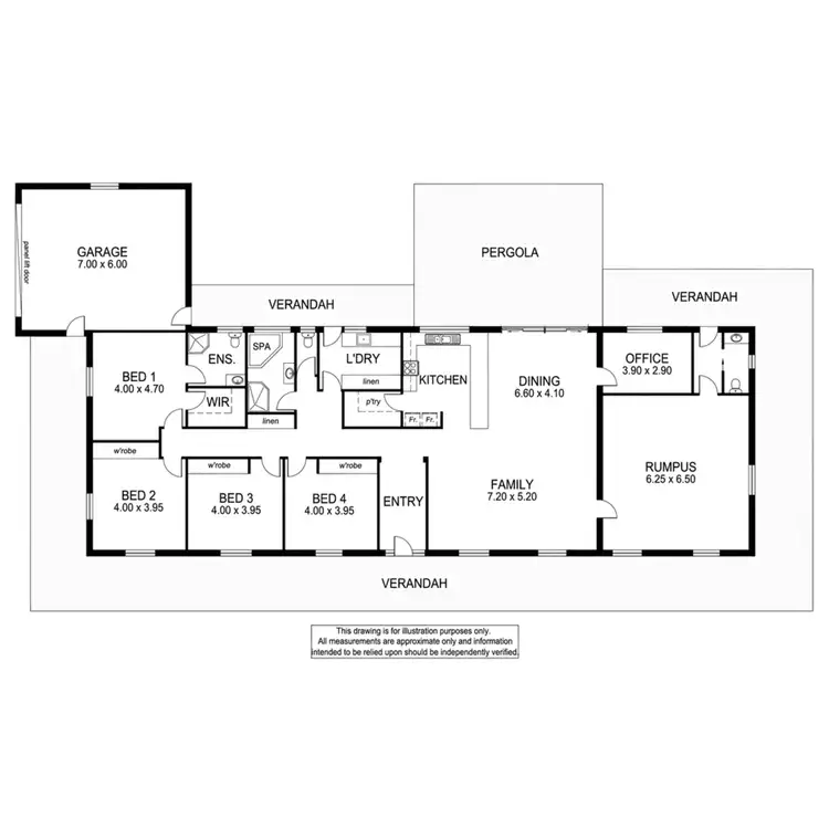 Floorplan of Homely house listing, 26 Eldridge Drive, Mount Gambier SA 5290