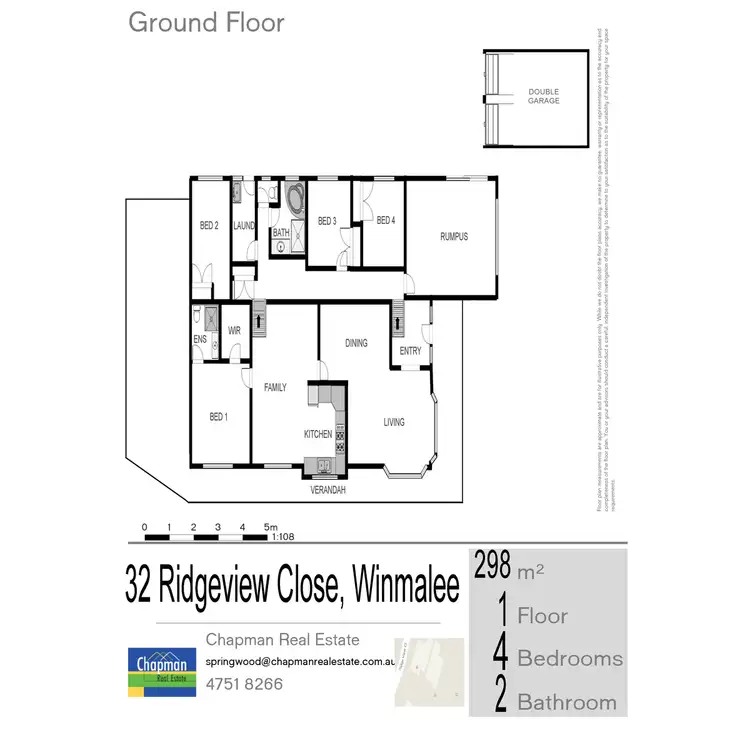 Floorplan of Homely house listing, 32 Ridge View Close, Winmalee NSW 2777