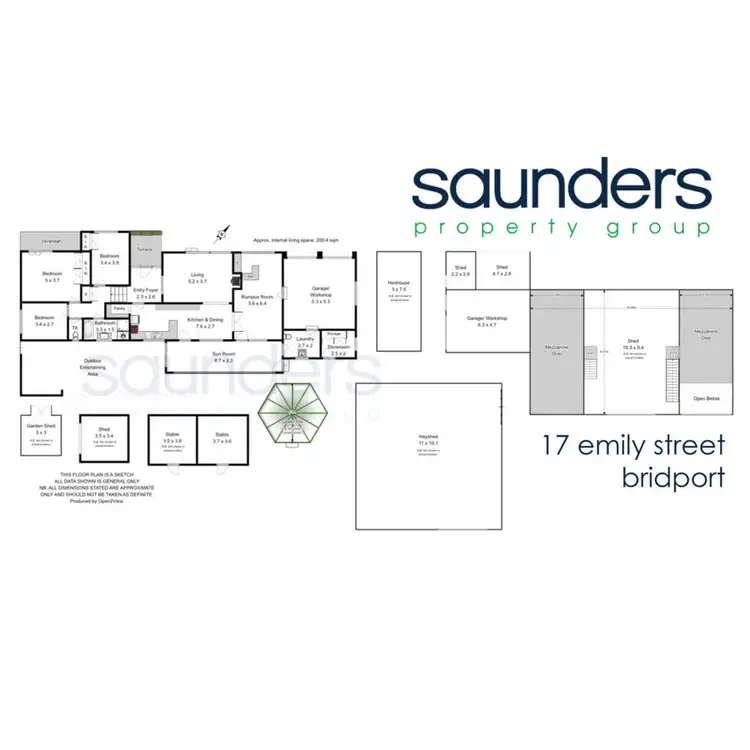 Floorplan of Homely house listing, 17 Emily Street, Bridport TAS 7262