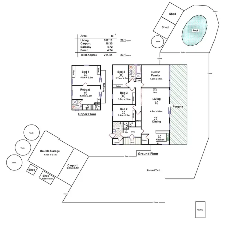 Floorplan of Homely rural property listing, Address available on request