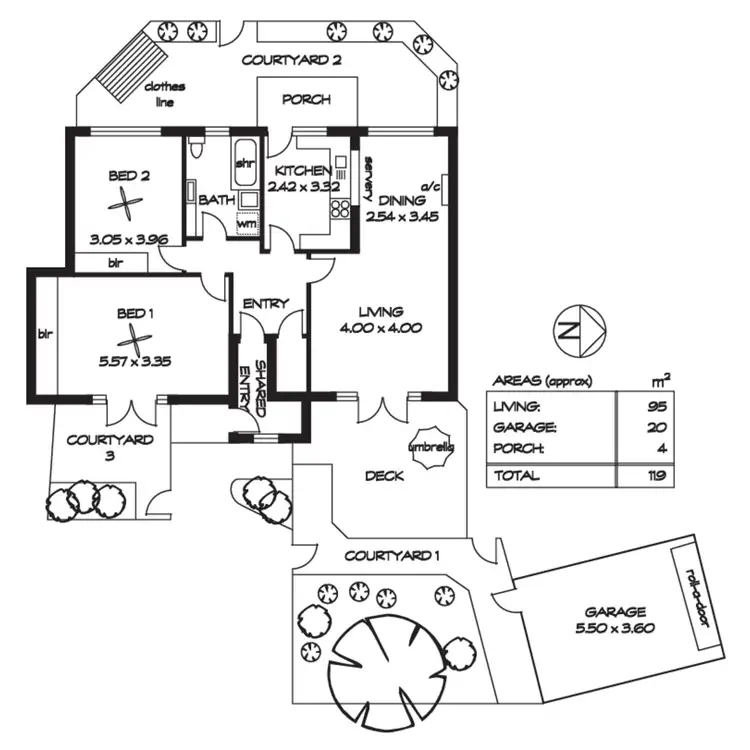 Floorplan of Homely unit listing, 5/21 Cooper Place, Hazelwood Park SA 5066