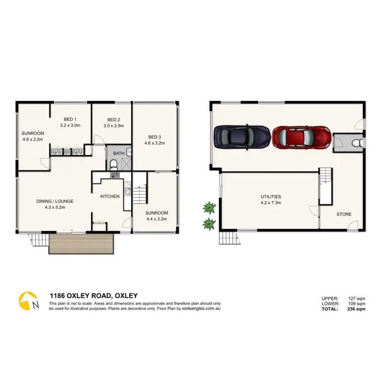 Floorplan of Homely house listing, 1186 Oxley Road, Oxley QLD 4075