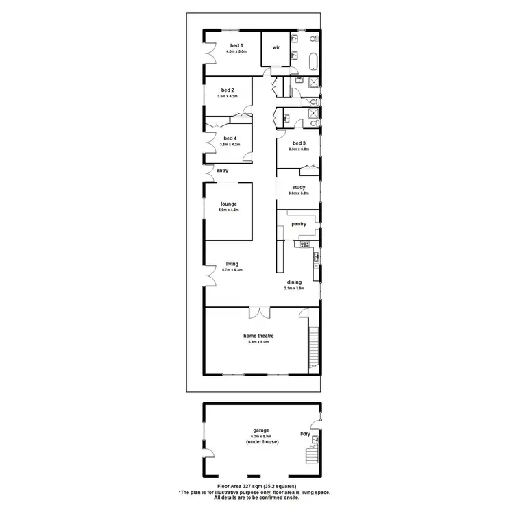 Floorplan of Homely house listing, 11 Kookaburra Court, Gembrook VIC 3783